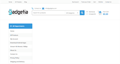 Desktop Screenshot of gadgetia.com